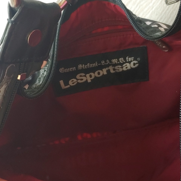 **SOLD**Vintage L.A.M.B. Lesportsac 2 Piece Bundle Lot EUC Mini Barrel & Medium - Picture 12 of 16